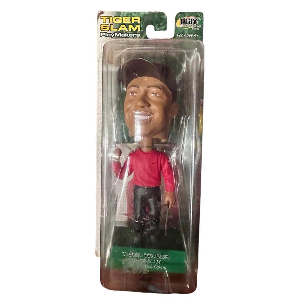 Tiger Woods Upper Deck Tiger Slam Playmakers Masters Bobble Head